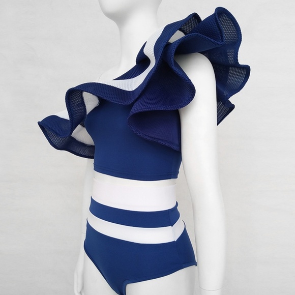 🎉Last M !!!🎉Off shoulder two piece swimsuit - Picture 5 of 7