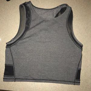Cropped lululemon shirt