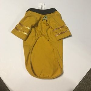 Doggy Captain Kirk Star Trek costume