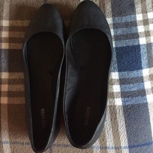 Express Rounded Toe Flats