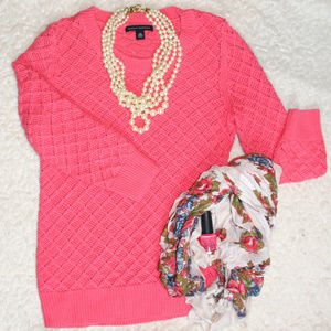{SALE!!} Banana Republic Coral Pink Sweater