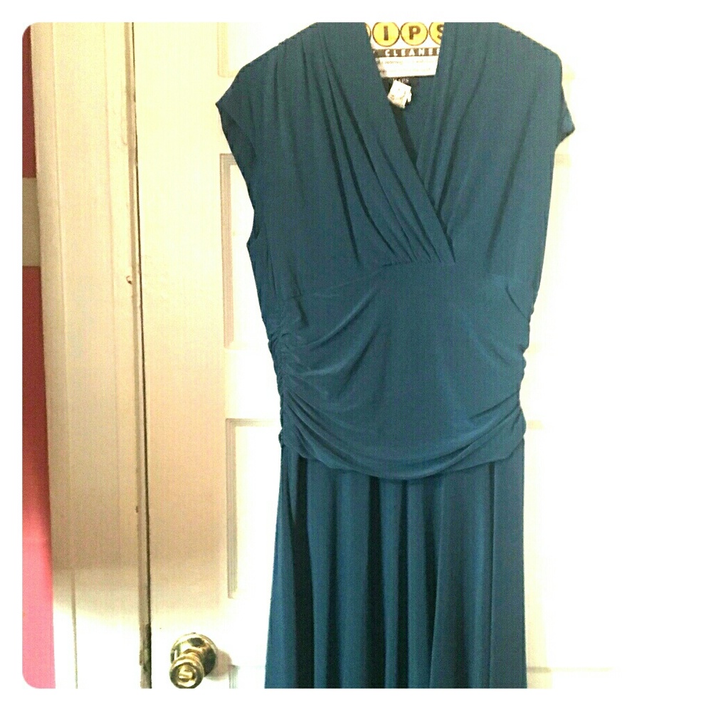 Blue dress