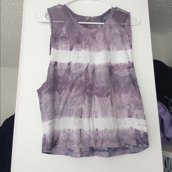 LF Tops - LF Purplish Grey Tank