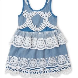 Cham lace tier dress