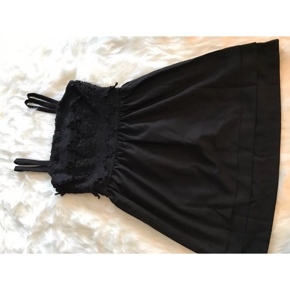 Anthropologie Black Dress, Like New - Picture 7 of 7