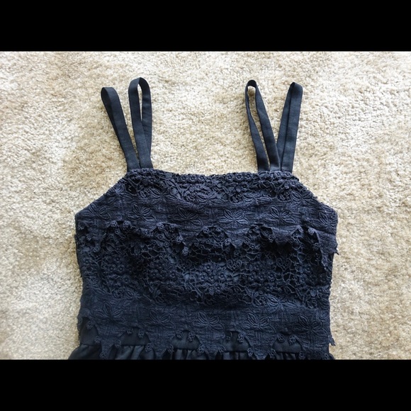 Anthropologie Black Dress, Like New - Picture 5 of 7