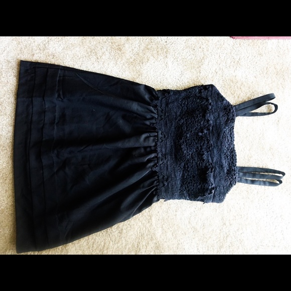 Anthropologie Black Dress, Like New - Picture 2 of 7