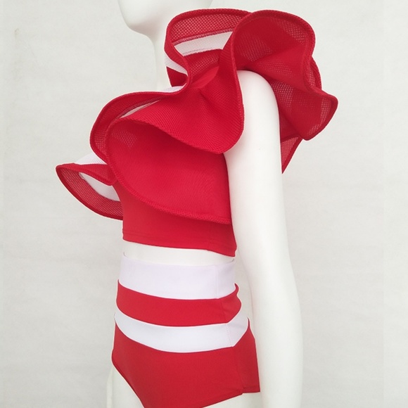 🎉Last Small🎉Sexy off shoulder bikini set! - Picture 4 of 5