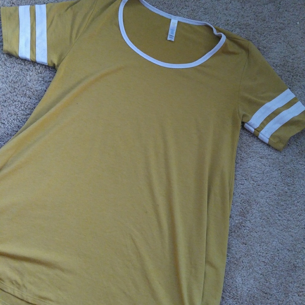 LulaRoe Perfect T - Mustard