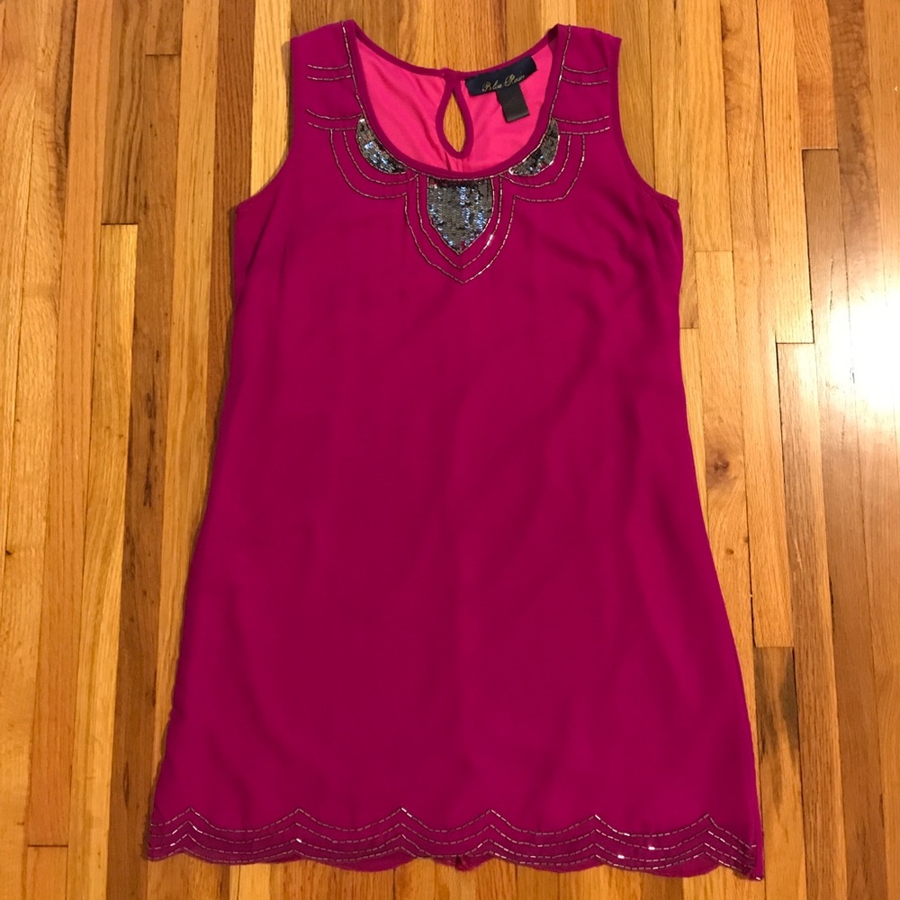 💕Magenta Tunic dress size M