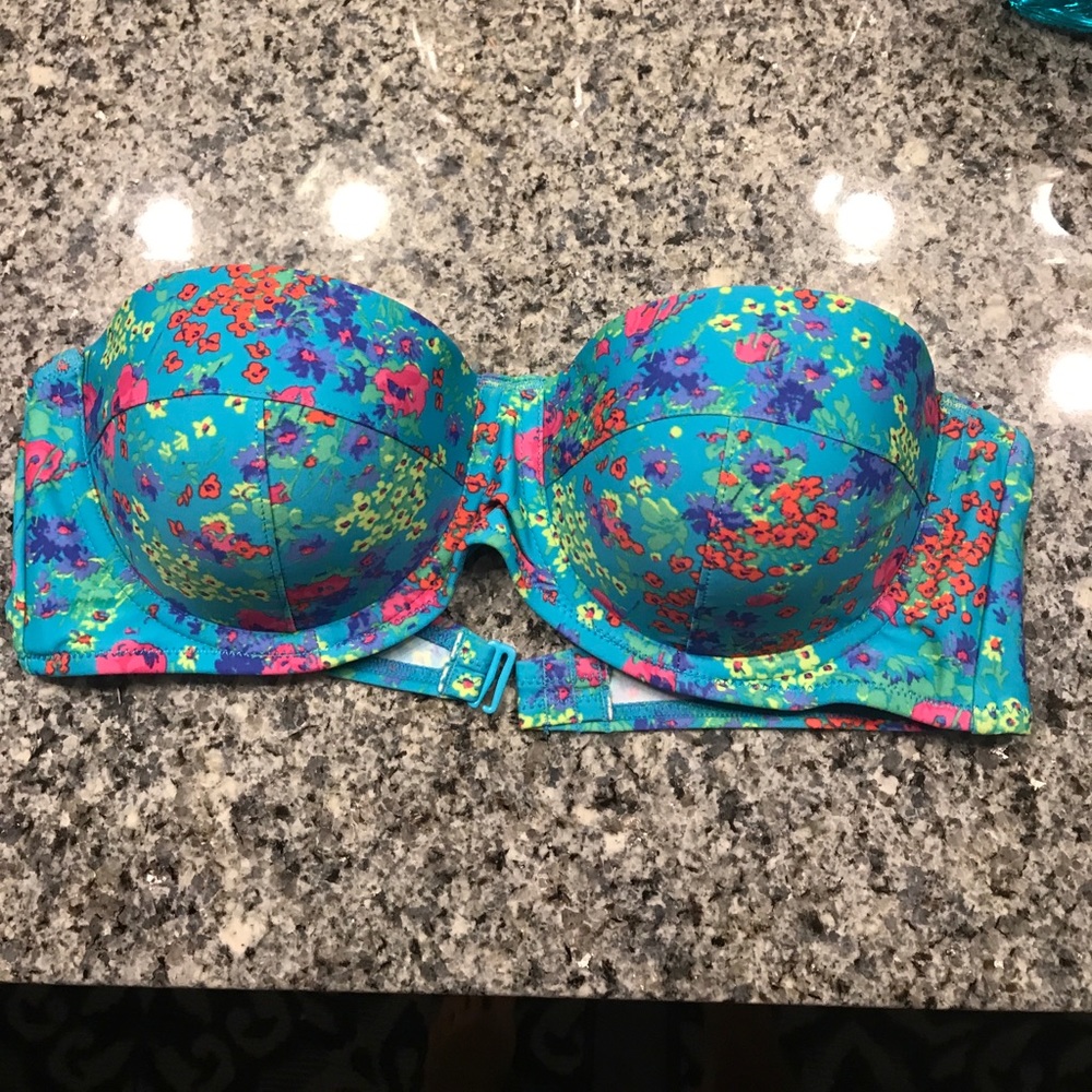 Floral Women's bathing suit top