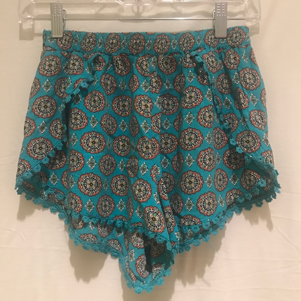 LF Blue Pattern shorts
