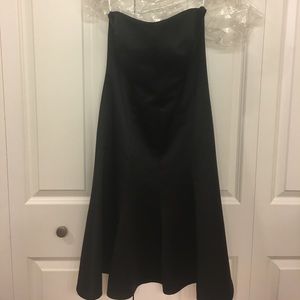 Black bridesmaids dress. Short
