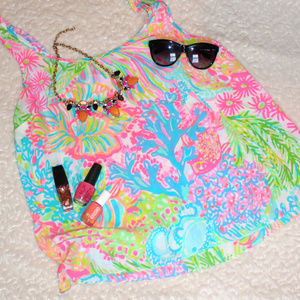 Lilly Pulitzer Silk Tank Top