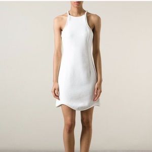 3.1 Philip Lim Cut in Freeform Mini White Dress