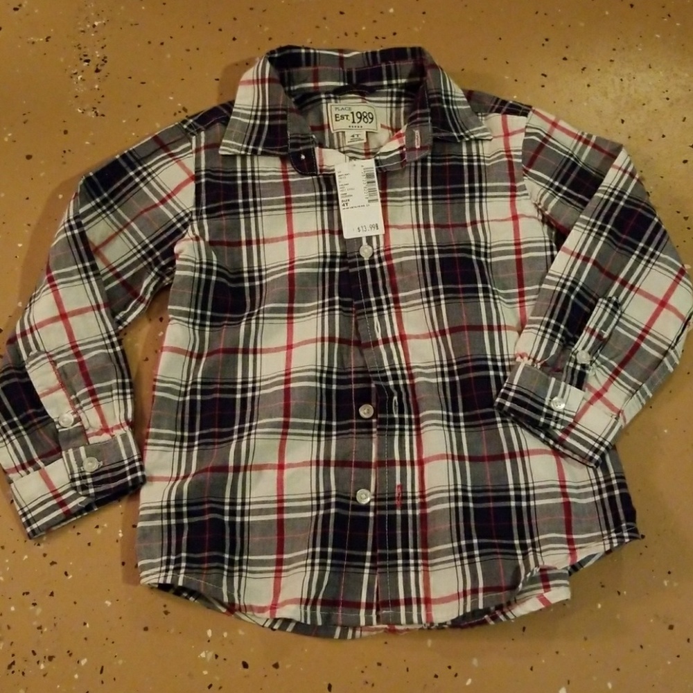 Boys button down shirt