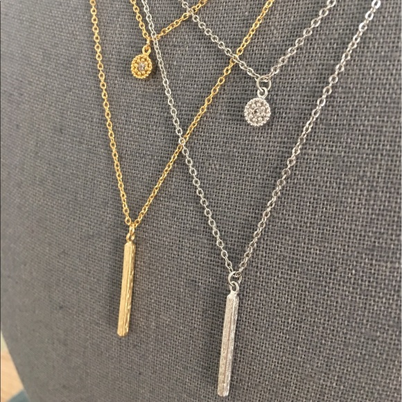 ❌SOLD❌Handmade "Stella" Layered Necklace Set - Picture 6 of 6