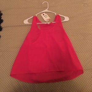 Pink Crop tank