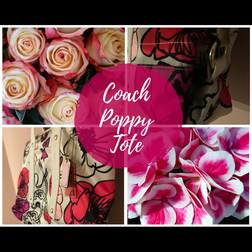 Rare Coach Poppy Tote
