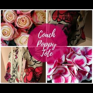 Rare Coach Poppy Tote