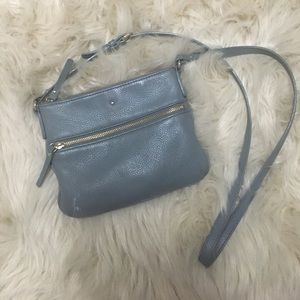 Kate Spade Tenley Crossbody Gray 🛍♠️