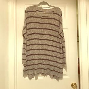 Free People Striped Sweater