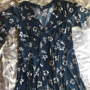 Blue flowered dress from torrid