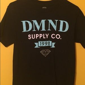 multiple diamond tees and an obey tee