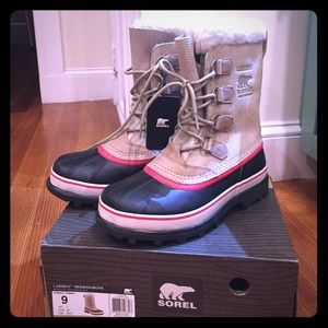 Sorel! Not my size! Adorable though! A gift!