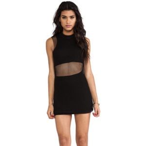 Unif Mesh overlay Dress