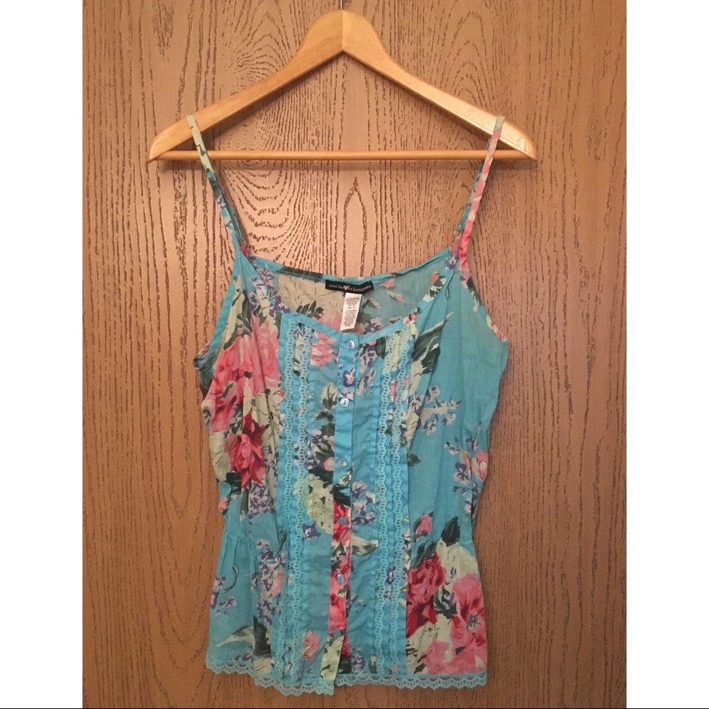 Love squared tank top