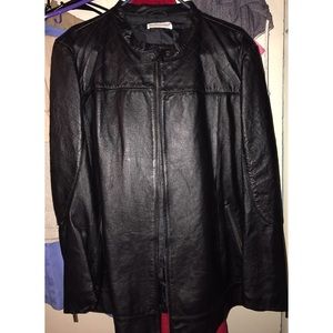 Women's leather jacket