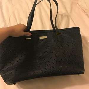 Black Kate spade tote bag