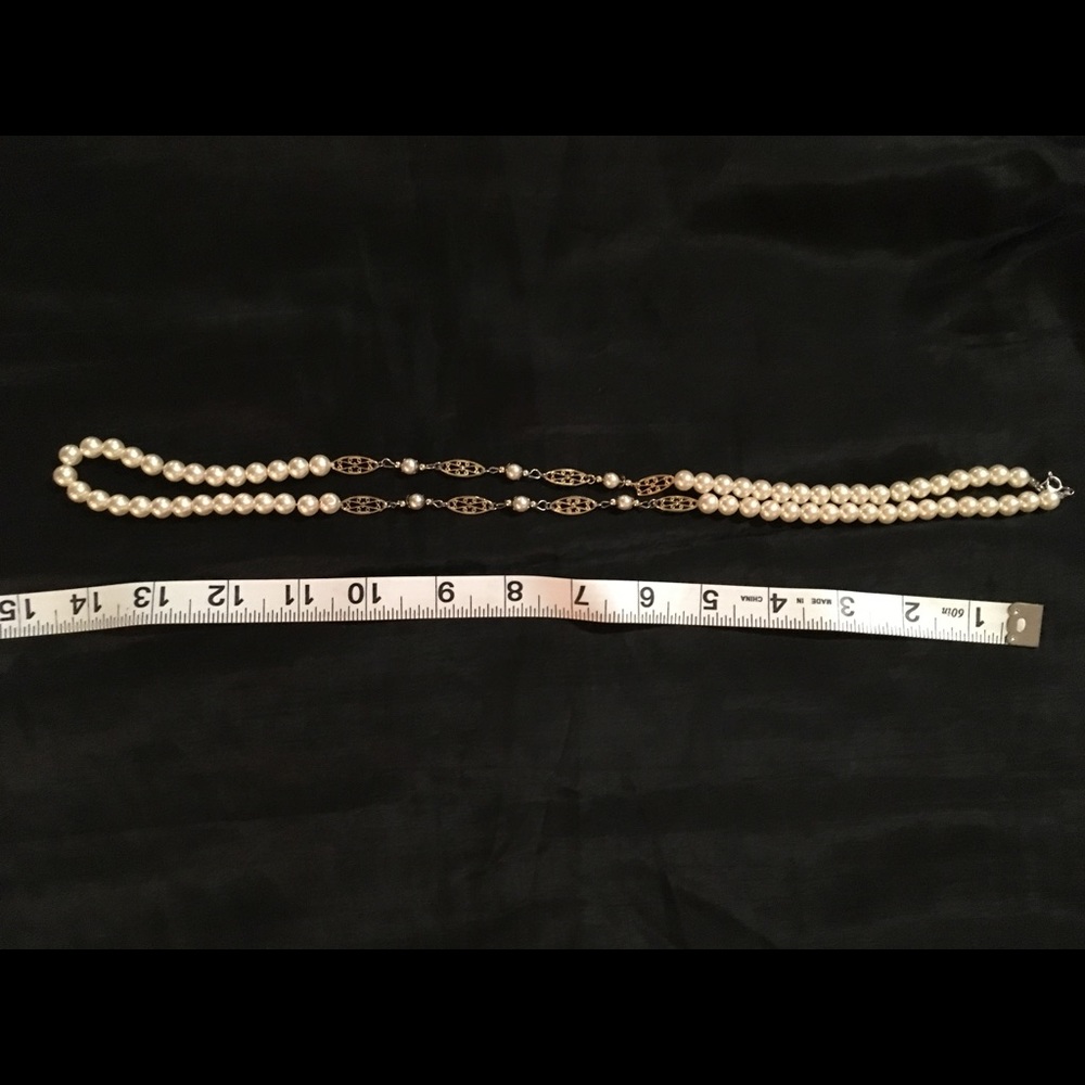 ADD-ON Faux pearl necklace
