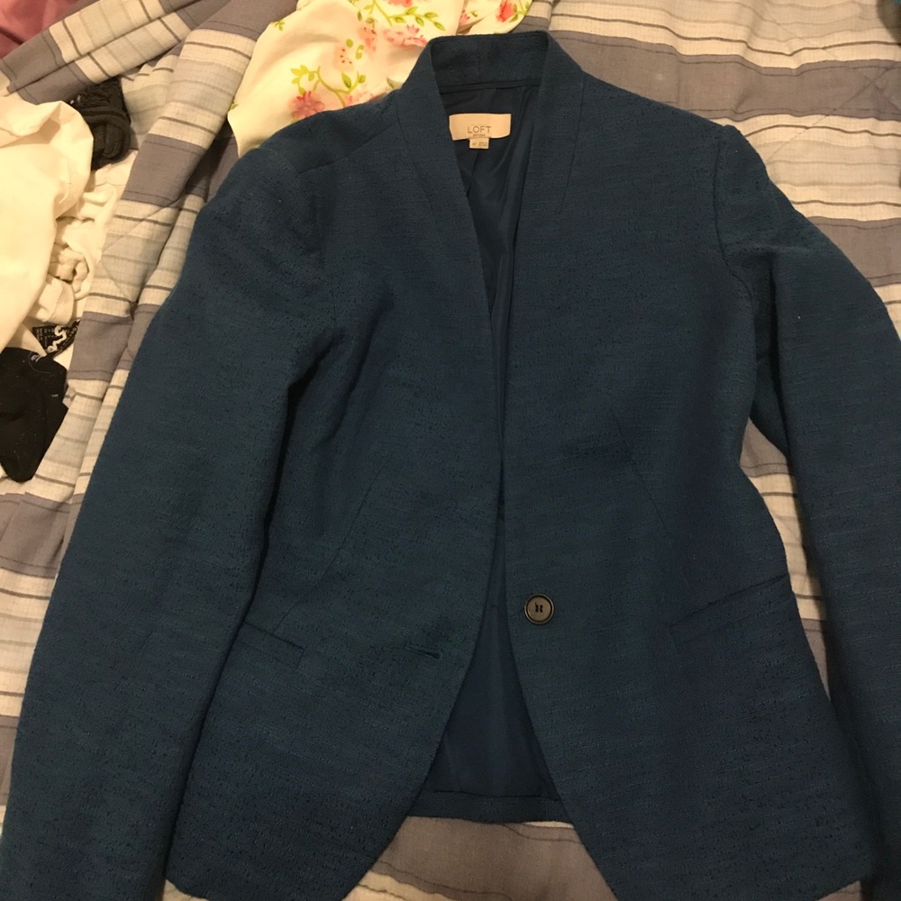 Blue loft blazer