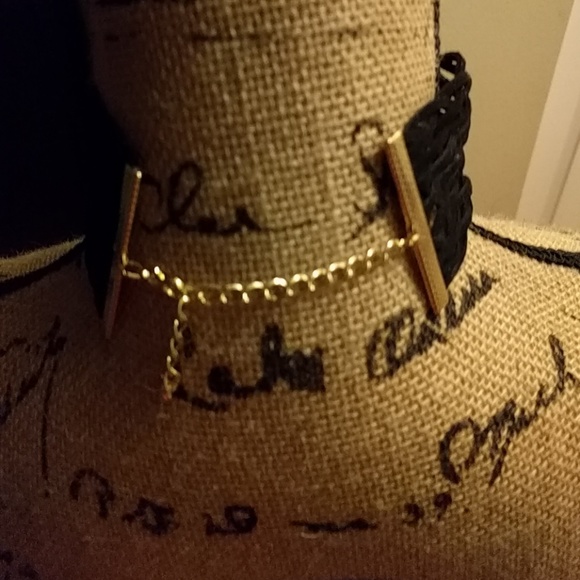 Suede Braided 2 inch Choker - Picture 2 of 4