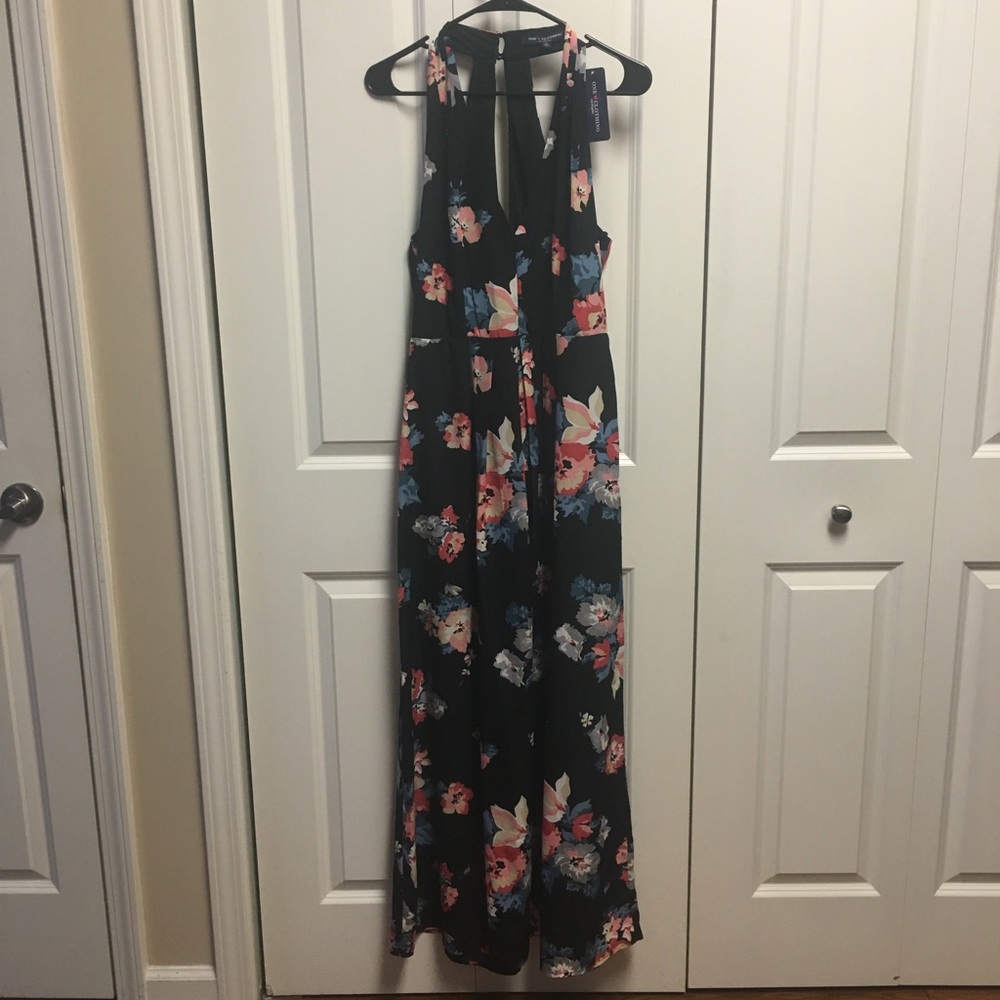 One ❤️ Clothing NWT Black Floral Dress