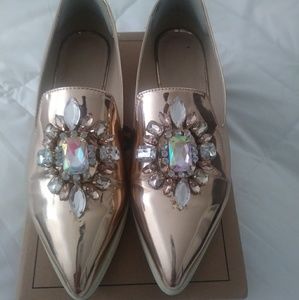 Asos METAPHOR embellished flat