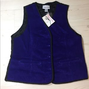 Vintage DVF Suede Vest NWT