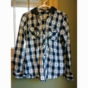 Flannel w/hood