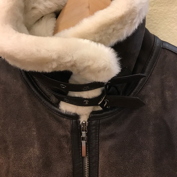 Bomber Leather jacket - Picture 4 of 6