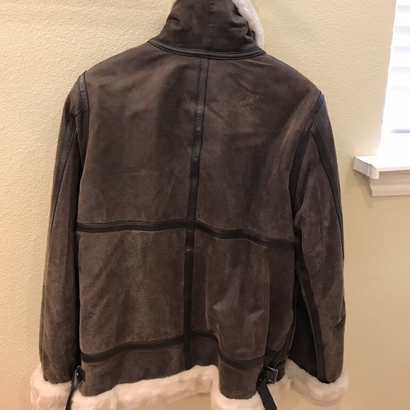 Bomber Leather jacket - Picture 5 of 6