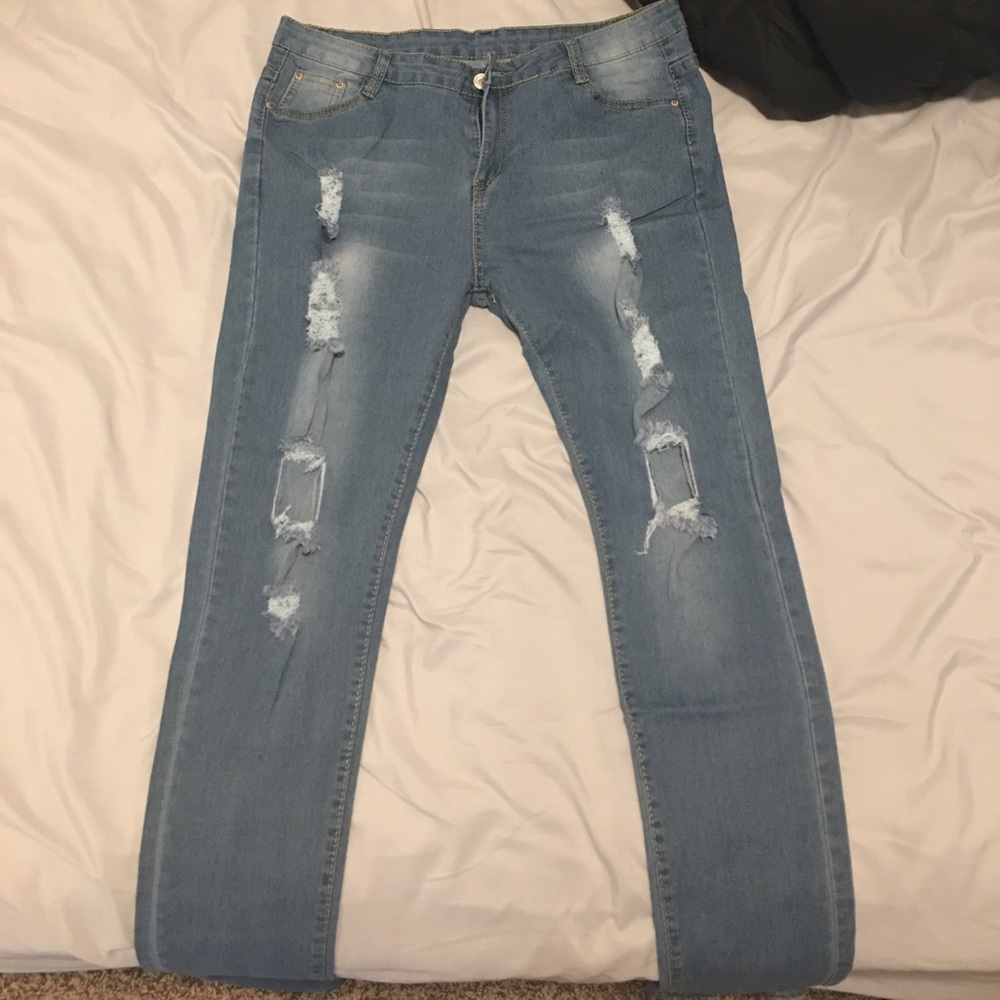 ripped jeans