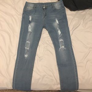 ripped jeans
