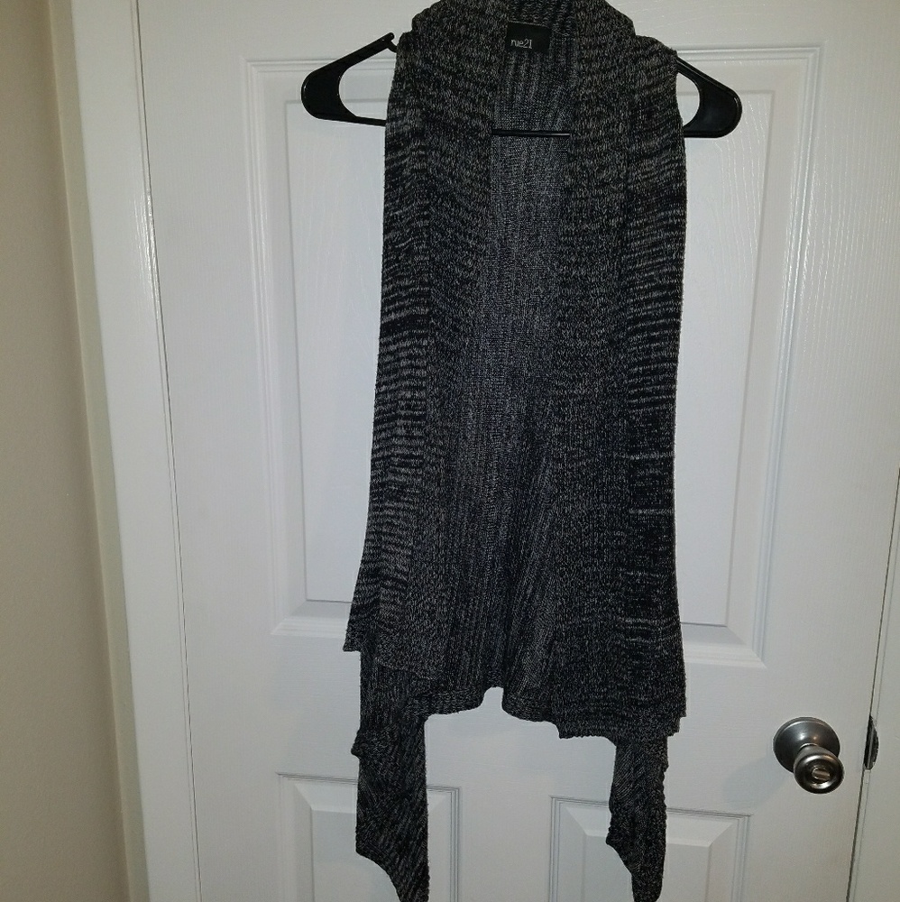 Rue 21 Long Drapey Sweater Vest