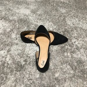 Fioni black flats