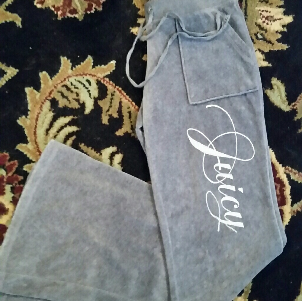Juicy Couture sweatpants..worn once!