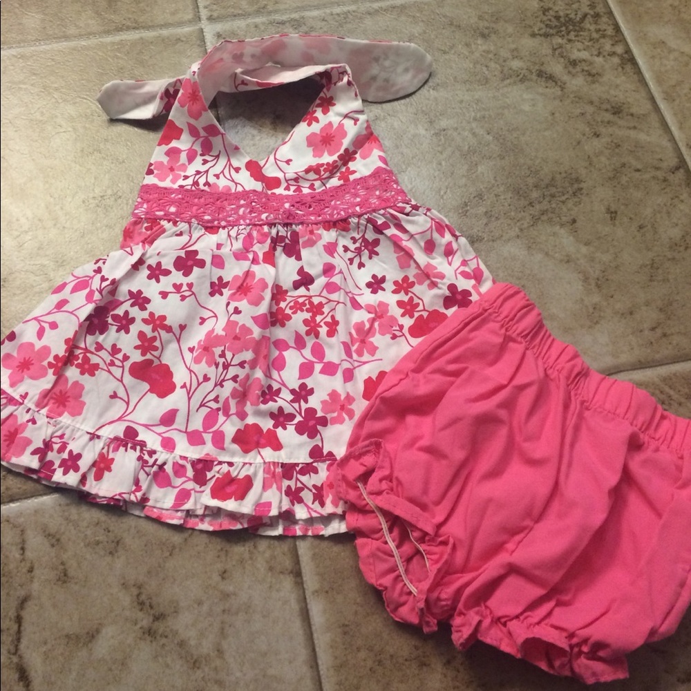 Halter top set
