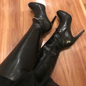 Nine West leather boots