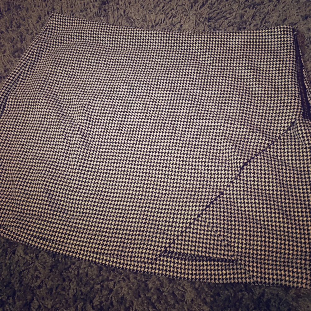 Asymmetrical Mini Skirt